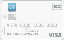 Carte visa Hello One