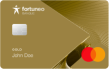 Carte Gold CB Mastercard Fortuneo